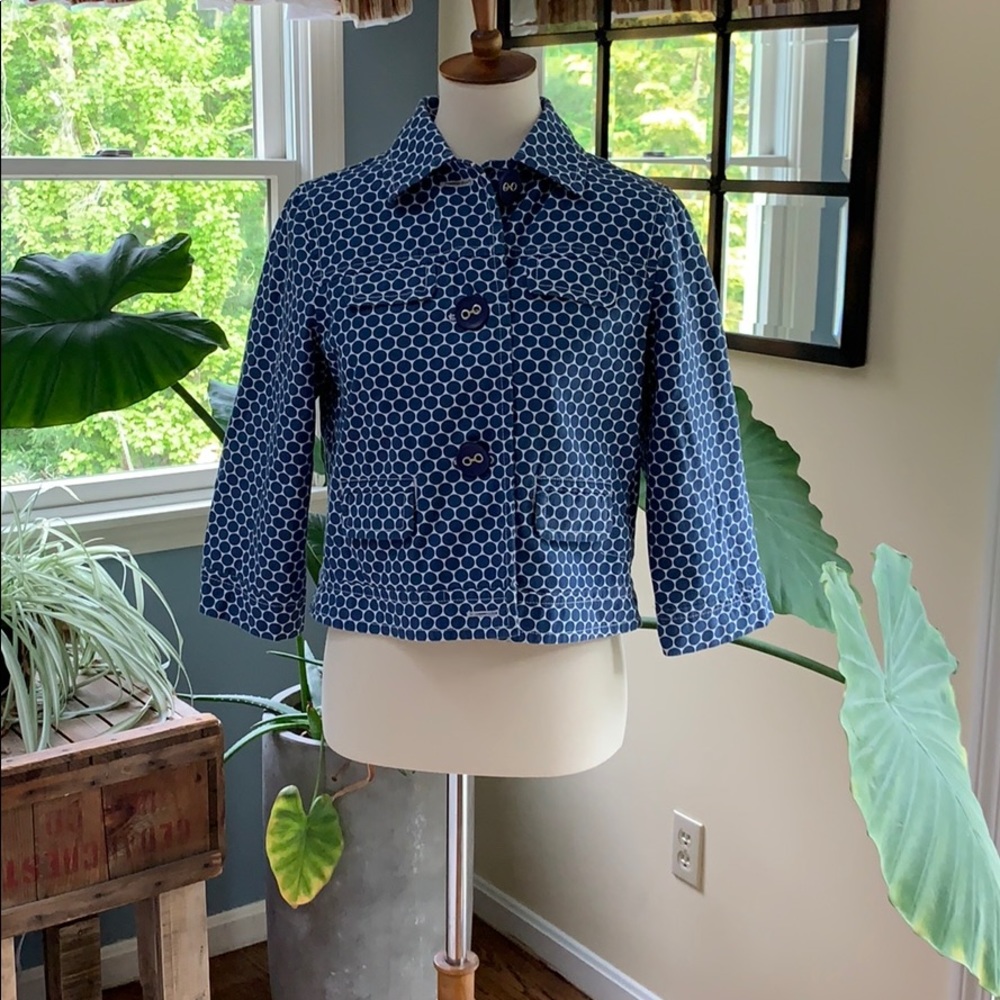 Boden cropped jacket size 10